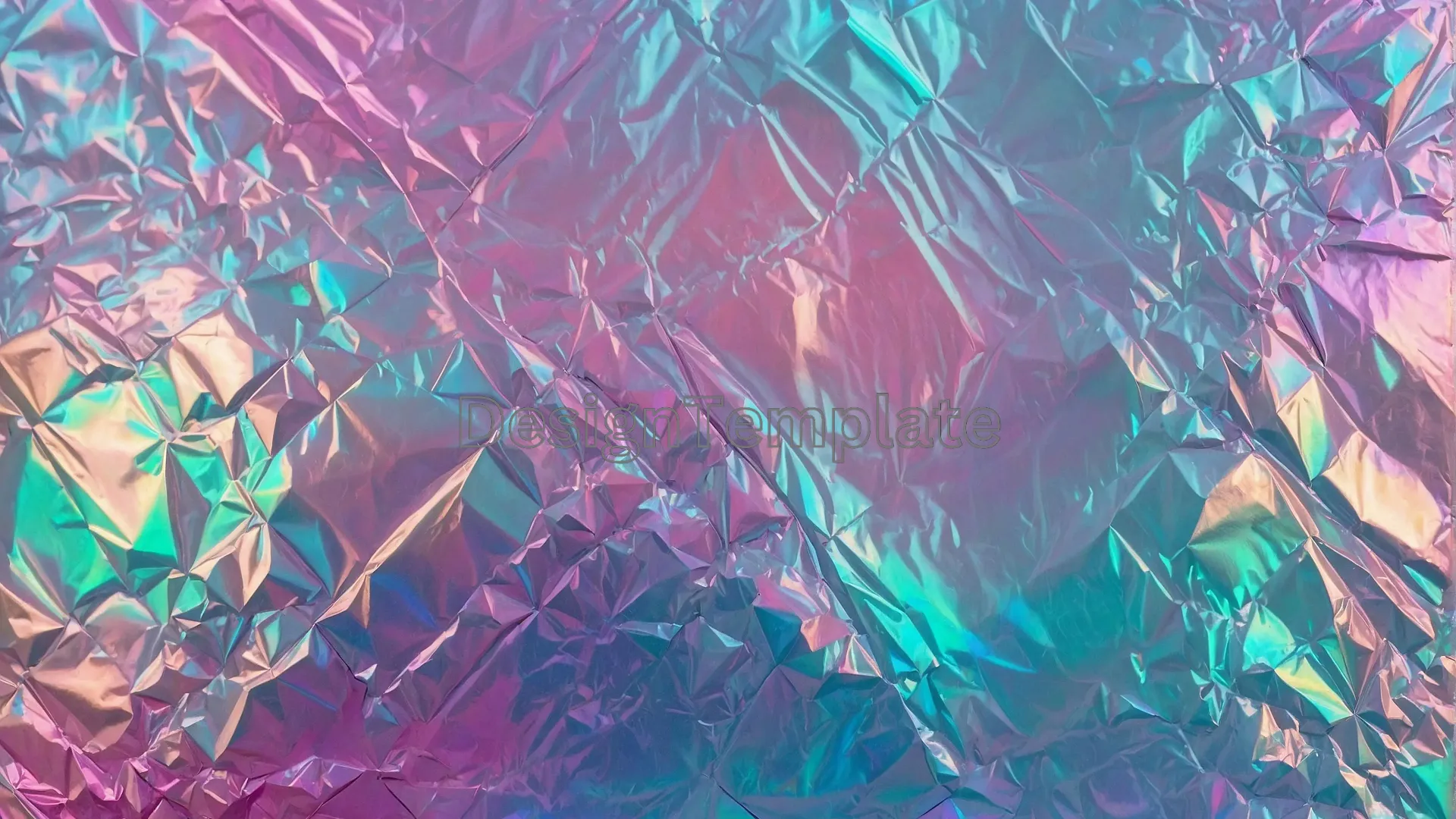 Kaleidoscope Dreams Iridescent Foil Art Background image